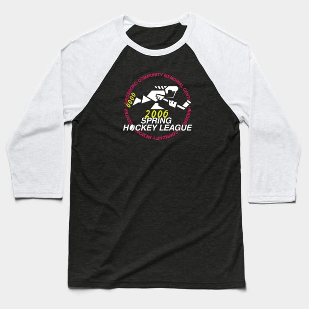 Birdsboro Roller Hockey League Baseball T-Shirt by dopelope